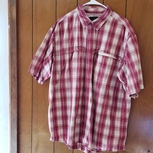Redhead mens button down